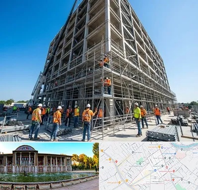 داربست در عفیف آباد شیراز