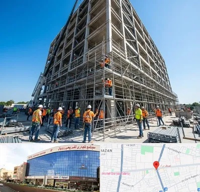 داربست در نصف راه تبریز 