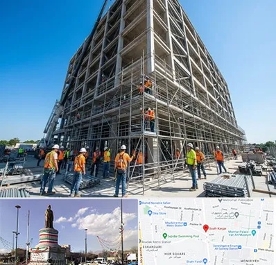 داربست در کارگر جنوبی