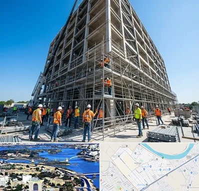 داربست در کوروش اهواز