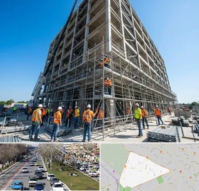 داربست در احمدآباد مشهد 