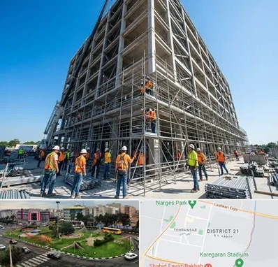 داربست در تهرانسر 