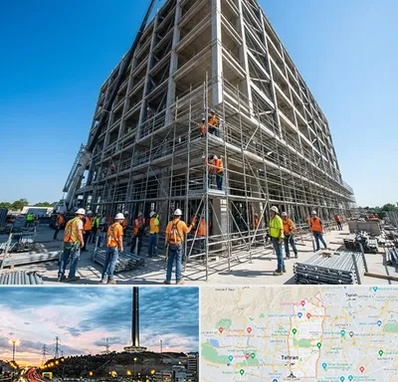 داربست در منطقه 2 تهران 