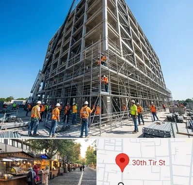 داربست در سی تیر