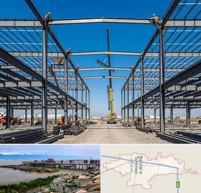 ساخت سوله در بندر ترکمن