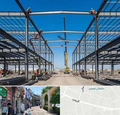 ساخت سوله در خیابان قزوین
