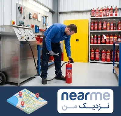 شارژ کپسول آتش نشانی در نزدیک من