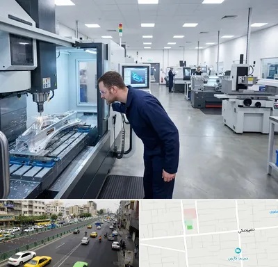 تراشکاری در خیابان دامپزشکی