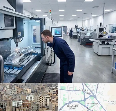 تراشکاری در جنوب شرق تهران