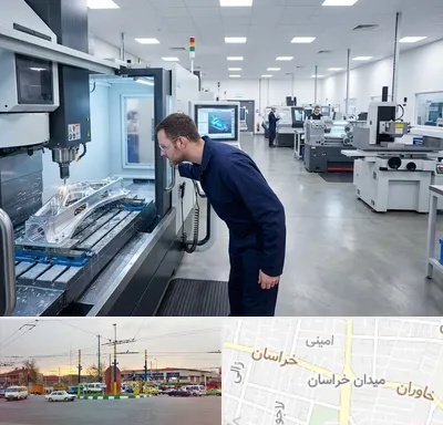 تراشکاری در میدان خراسان