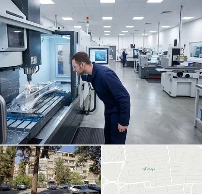 تراشکاری در دولت آباد