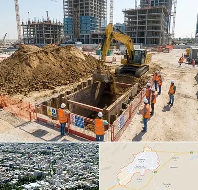 خاکبرداری و گودبرداری در شاهرود