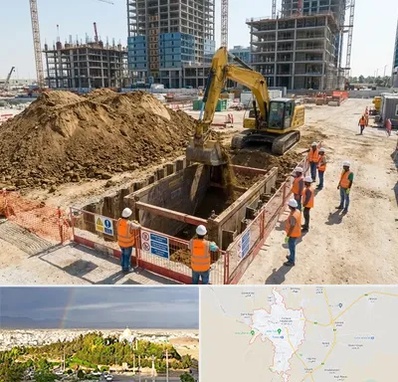 خاکبرداری و گودبرداری در تربت حیدریه