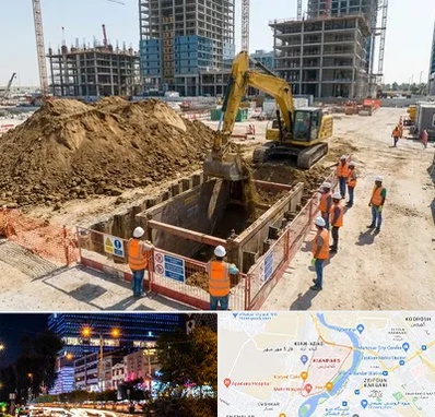 خاکبرداری و گودبرداری در کیانپارس اهواز