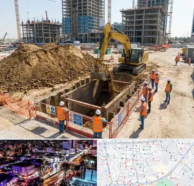 خاکبرداری و گودبرداری در منظریه رشت 