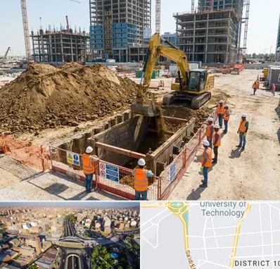 خاکبرداری و گودبرداری در استاد معین 