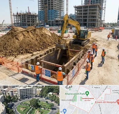 خاکبرداری و گودبرداری در جهانشهر کرج