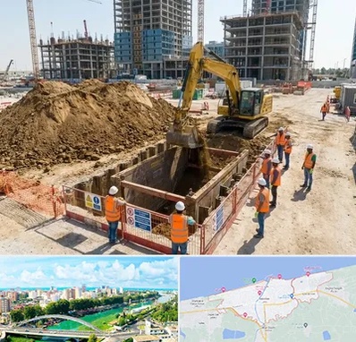 خاکبرداری و گودبرداری در بابلسر