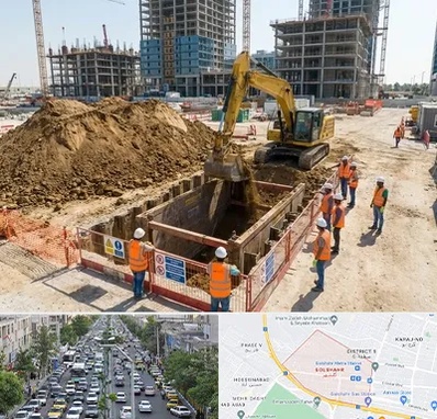 خاکبرداری و گودبرداری در گلشهر کرج