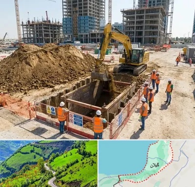 خاکبرداری و گودبرداری در گیلان