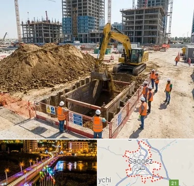 خاکبرداری و گودبرداری در سقز