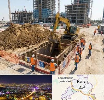 خاکبرداری و گودبرداری در کرج