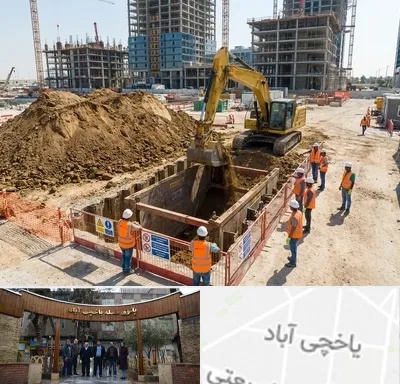 خاکبرداری و گودبرداری در یاخچی آباد
