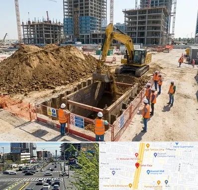 خاکبرداری و گودبرداری در ستاری 
