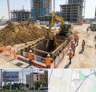 خاکبرداری و گودبرداری در فاز یک اندیشه