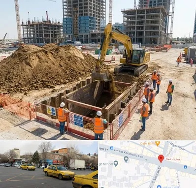 خاکبرداری و گودبرداری در شهناز تبریز 