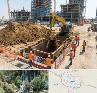 خاکبرداری و گودبرداری در شیروان