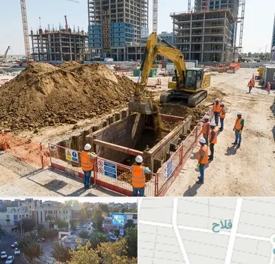 خاکبرداری و گودبرداری در فلاح