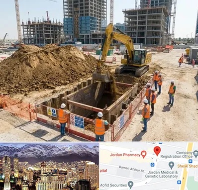 خاکبرداری و گودبرداری در جردن 