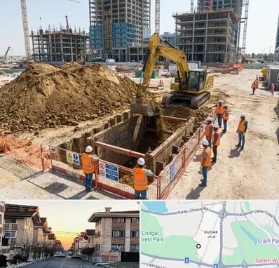خاکبرداری و گودبرداری در کوهک
