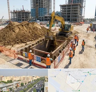 خاکبرداری و گودبرداری در کیانمهر کرج 