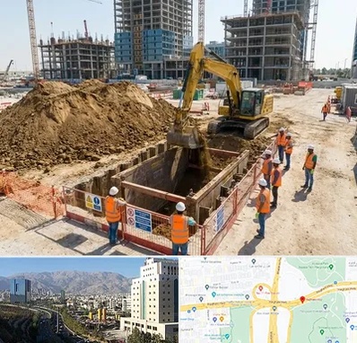 خاکبرداری و گودبرداری در حقانی 