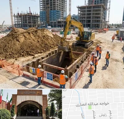 خاکبرداری و گودبرداری در خواجه عبدالله