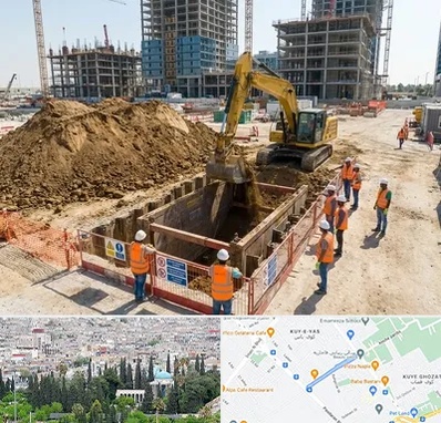 خاکبرداری و گودبرداری در محلاتی شیراز 