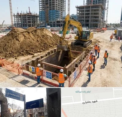 خاکبرداری و گودبرداری در سی متری جی