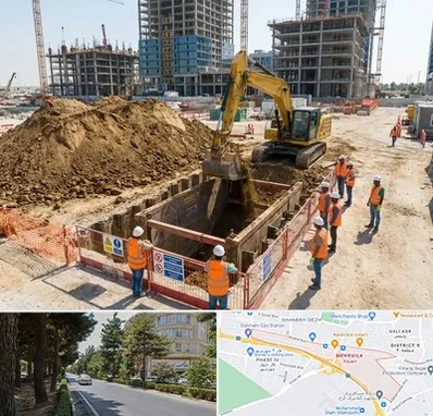 خاکبرداری و گودبرداری در مهرویلا کرج 