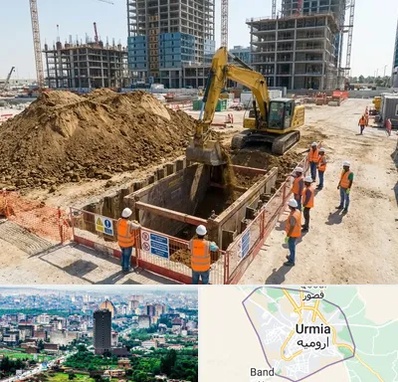 خاکبرداری و گودبرداری در ارومیه