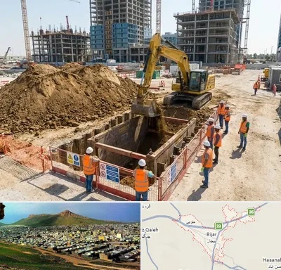 خاکبرداری و گودبرداری در بیجار