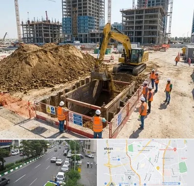خاکبرداری و گودبرداری در ستارخان