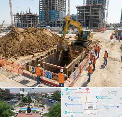 خاکبرداری و گودبرداری در بهارستان