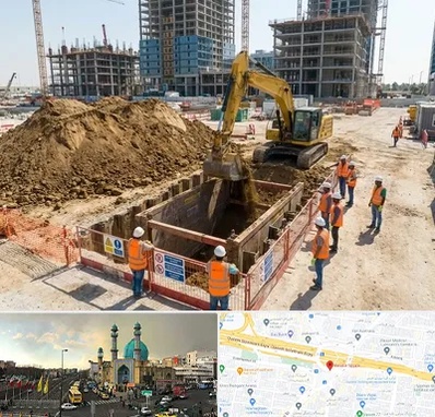 خاکبرداری و گودبرداری در رسالت 