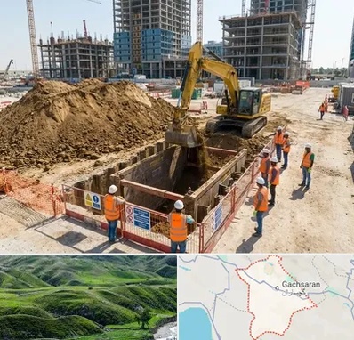 خاکبرداری و گودبرداری در گچساران