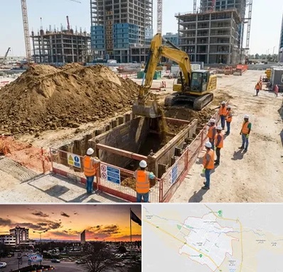 خاکبرداری و گودبرداری در قوچان