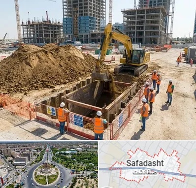 خاکبرداری و گودبرداری در صفادشت