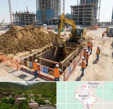 خاکبرداری و گودبرداری در کلاله