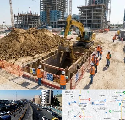 خاکبرداری و گودبرداری در پیروزی